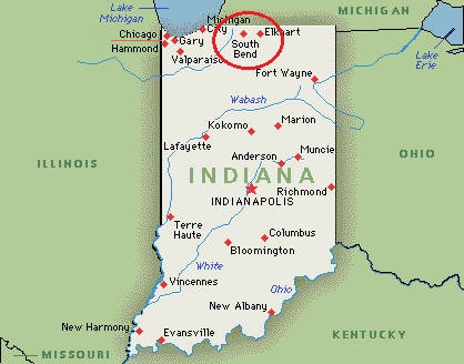 South Bend Indiana On A Map American Eagle Equity Llc - Why South Bend, Indiana? - Why South Bend,  Indiana?